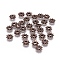 Tibetan Style Spacer Beads, Flower, Red Copper, Lead Free & Cadmium Free & Nickel Free, 9x3mm, Hole: 2.5mm