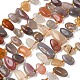 Природные Ботсвана агат бисер нитей&nbsp;G-P604-A06-01-2