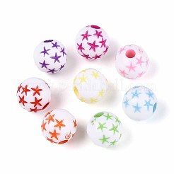 Непрозрачные акриловые бусины&nbsp;OACR-N150-06