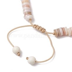 2 шт. плетеные браслеты из натуральных пресноводных бусин в виде морских звезд и черепах&nbsp;BJEW-JB11919-02