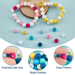 Набор для самостоятельного изготовления плетеного браслета из бисера&nbsp;DIY-PH0009-17