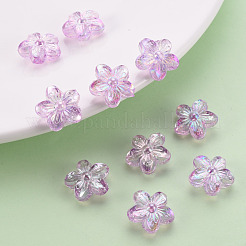 Прозрачные акриловые бусины&nbsp;TACR-S154-45C-935