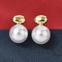 Латунь серьги стержня&nbsp;EJEW-H180-05G