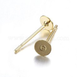 Фурнитура для сережек-гвоздиков из нержавеющей стали 304&nbsp;X-STAS-P210-45G-01