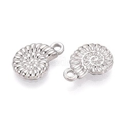 Подвески в форме раковины из нержавеющей стали 304&nbsp;STAS-T067-54P