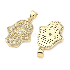 Латунные микро проложить кубического циркония подвески&nbsp;KK-P345-07G