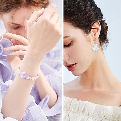 Uv акриловые покрытия бусины&nbsp;OACR-YW0004-35