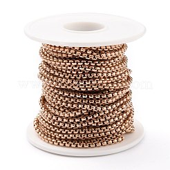 Ионное покрытие (ip) 304 нержавеющая сталь коробчатые цепи&nbsp;CHS-B001-01RG