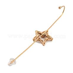 Серьги-гвоздики со стразами&nbsp;LS-EJEW-G378-01G