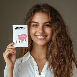 ПВХ пластиковые прозрачные штампы&nbsp;DIY-WH0618-0219