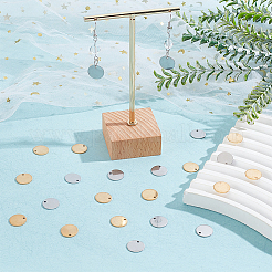 160 шт. 2 цвета 201 нержавеющая сталь штампованные пустые бирки подвески&nbsp;STAS-DC0012-52