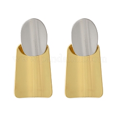 Латунные болтающиеся серьги&nbsp;EJEW-S262-05GP