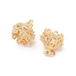 Латунные микро проложить кубического циркония многожильных соединения&nbsp;X-KK-B133-06G-02