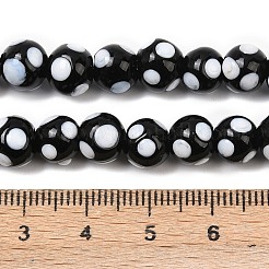 Бусины лэмпворк &nbsp;LAMP-D002-8mm-01J