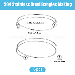 Изготовление браслетов-манжет из нержавеющей стали 304&nbsp;MAK-BBC0001-21P