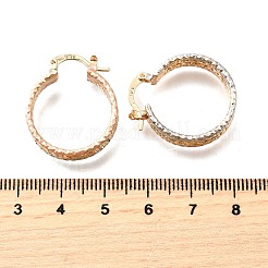 Латунь обруч серьги для женщин&nbsp;EJEW-F365-02M