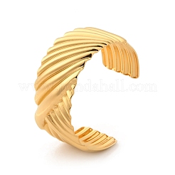 Браслеты-манжеты из нержавеющей стали 304 для женщин&nbsp;BJEW-Z109-07G