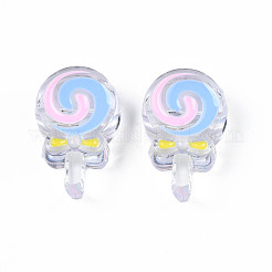 Прозрачные акриловые бусины&nbsp;ACRC-S039-04