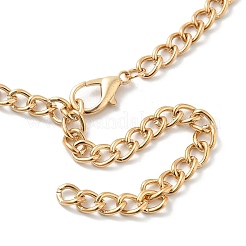 Сплав кубический цирконий цветок кисточка колокольчик цепочка ремни для женщин&nbsp;LS-AJEW-D300-01G