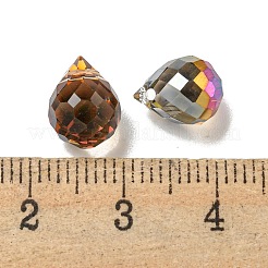 Гальванические стеклянные бусины&nbsp;EGLA-A041-02-HP03