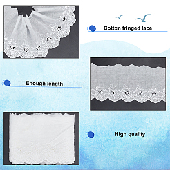 4.7~5 ярд хлопковых лент для вышивки цветов&nbsp;OCOR-MA0001-03B
