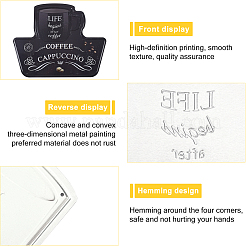 1 шт. подвесные настенные украшения из жести&nbsp;HJEW-CN0001-21