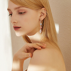 Гальванизируйте прозрачные стеклянные бусины&nbsp;EGLA-AR0001-04