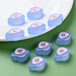 Прозрачные акриловые бусины&nbsp;MACR-S374-02B-04