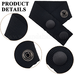 8 шт. тактических широких нейлоновых ремней-петлей&nbsp;DIY-CP0013-41