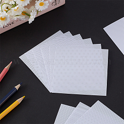 Листы холста сетки пвх&nbsp;DIY-WH0721-001B