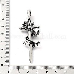 Тибетский сплав стиля большие кулоны&nbsp;TIBE-L012-002AS