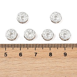 Латунь марки А горный хрусталь Spacer бисер&nbsp;RB-A014-Z8mm-14S