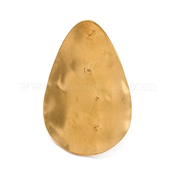 Ионное покрытие (ip) 304 нержавеющая сталь каплевидной формы открытые манжетные кольца&nbsp;RJEW-M047-09G