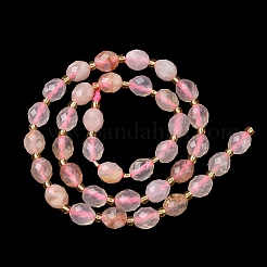 Натуральные вишневые агатовые бусины&nbsp;G-F809-A12-01