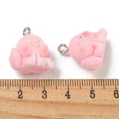 Флокированные акриловые подвески&nbsp;FIND-A044-01F