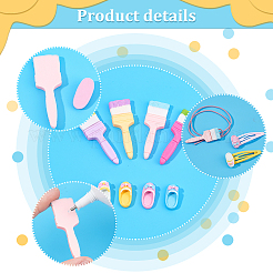 Кабошоны из непрозрачной смолы в 18 стилях&nbsp;RESI-PH0001-65