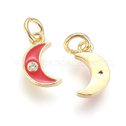 Латунные микро проложить кубического циркония подвески&nbsp;ZIRC-G150-08G-01