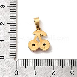 Подвески из нержавеющей стали 304 со стразами&nbsp;STAS-Z158-07G-01A