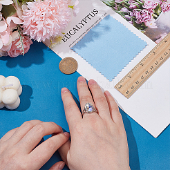 Регулируемые 925 фунт стерлингового серебра&nbsp;STER-BC0003-89B