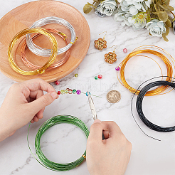 6 рулон 6 цвета 10м плоская алюминиевая проволока&nbsp;FIND-BC0013-42B