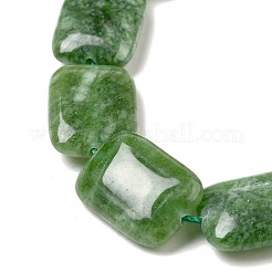 Нити бусин из натурального окрашенного малайзийского нефрита&nbsp;G-B137-B02-01C