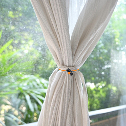 30 шт. 3-х цветные эластичные кабельные стяжки из полиэстера&nbsp;DIY-FH0008-57B