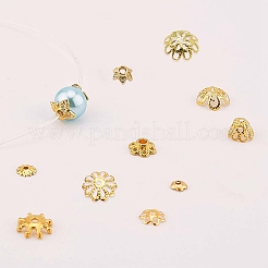 Колпачки для бусин из железа&nbsp;IFIN-SC0001-10