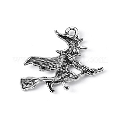 Тибетский стиль Хэллоуин ведьмы сплава подвески&nbsp;TIBEP-Q050-06AS-NR