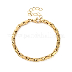 Браслеты-цепочки из нержавеющей стали 304 для женщин&nbsp;BJEW-C076-04G