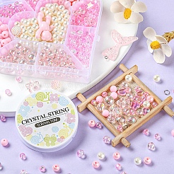 Наборы для изготовления ювелирных изделий карамельного цвета своими руками&nbsp;DIY-YW0004-90B