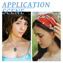 2 шт. 2 геометрических Молды для подвески из силикона&nbsp;DIY-TA0005-01