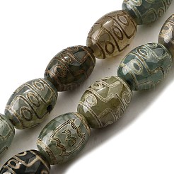 Тибетского стиля DZI бисер нитей&nbsp;G-S389-A03