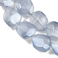 Стеклянные бусины с гальваническим покрытием &nbsp;EGLA-C009-01A-PL03