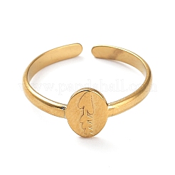 Ионное покрытие (ip) кольца из нержавеющей стали 304&nbsp;RJEW-B047-05G